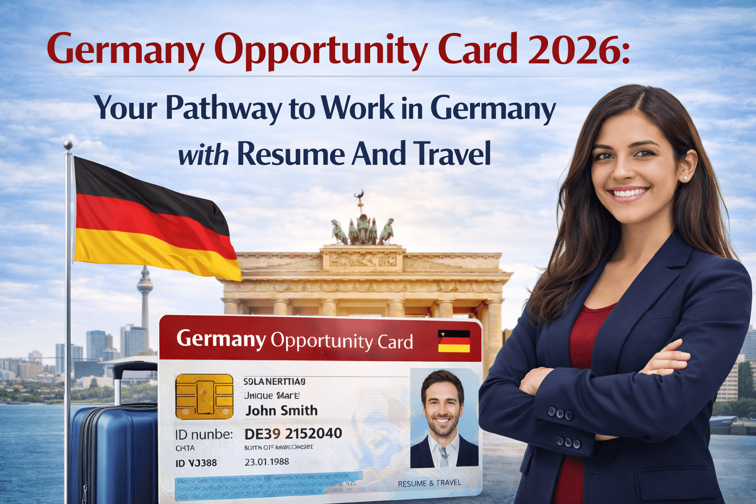 Germany Opportunity Card 2026: Your Pathway to Work in Germany with Resume And Travel