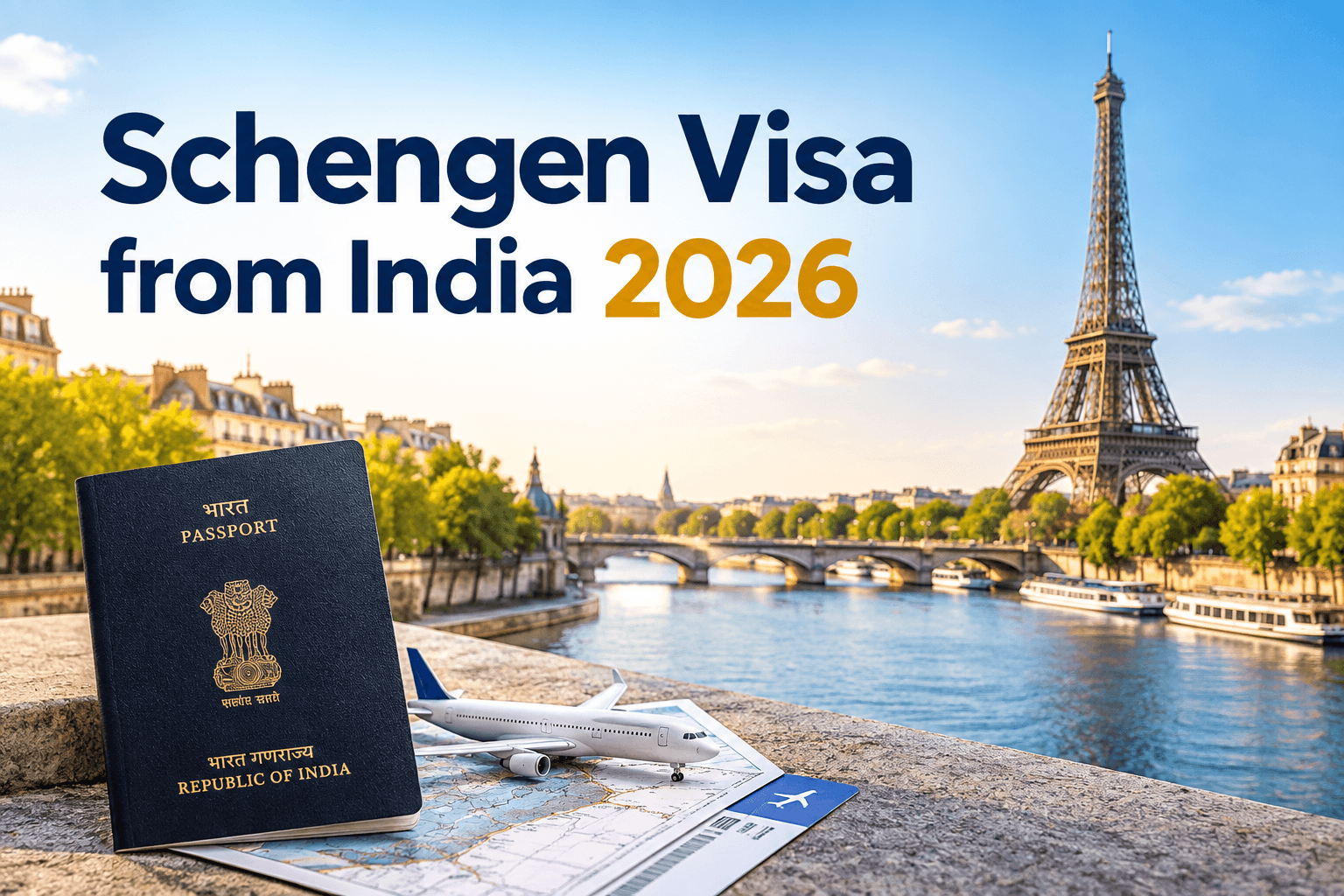 Schengen Visa from India 2026: Requirements, Documents, Fees, Funds and Application Process